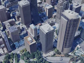 Seattle City, USA (2022) 3D Model