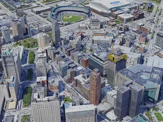 Detroit City, USA (2023) 3D Model