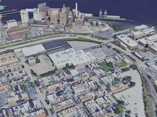 Baltimore City, USA (2023) 3D Model