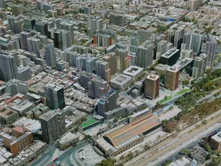 Santiago City, Chile (2022) 3D Model