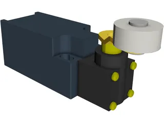 Roller Contact Switch 3D Model