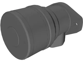 Hydraulic Motor OMR 100 3D Model