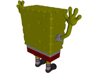 Sponge Bob Square Pants 3D Model