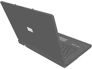 Fujitsu Siemens Amilo 1705 Laptop 3D Model