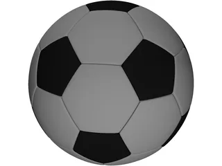 Soccer Ball 3D Model