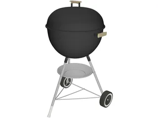 Grill Webber 3D Model