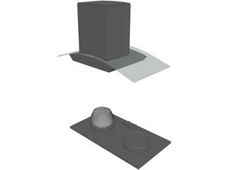 Kitchen Hood 3D Model