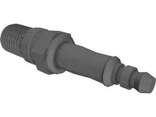 Spark Plug 3D Model