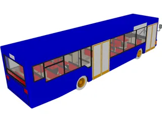MAN Bus NL202 3D Model
