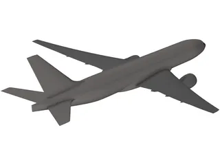 Boeing 777 3D Model