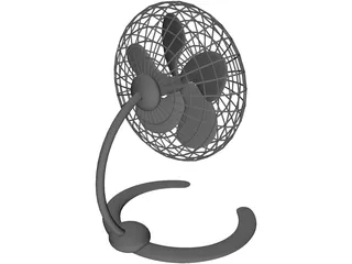 Fan 3D Model