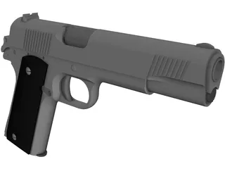 M1911A1 3D Model