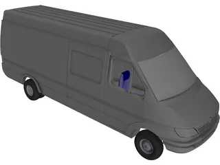 Mercedes-Benz Sprinter 3D Model