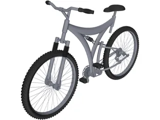 Bike Mountain 3D Model