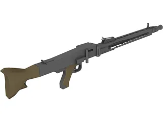 MG 42 3D Model