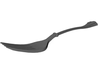 Fork 3D Model