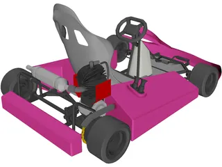 Kart 3D Model