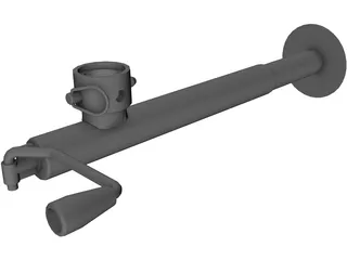 Trailer Jack 3D Model