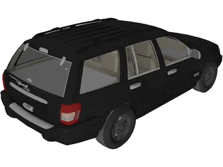 Jeep Grand Cherokee 3D Model