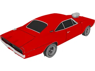 Dodge Charger RT 3D Model