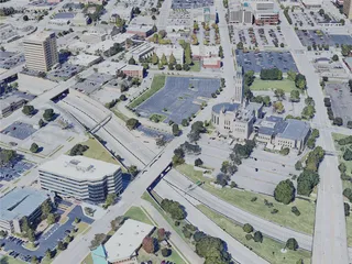 Tulsa City, USA (2023) 3D Model