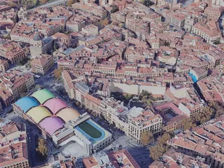 Madrid City, Spain (2022) 3D Model