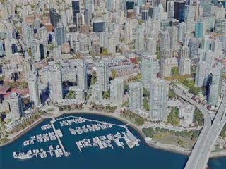 Vancouver City, Canada (2023) 3D Model