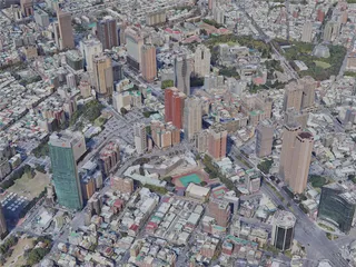 Taichung City, Taiwan (2023) 3D Model