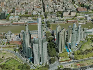 Buenos Aires City, Argentina (2021) 3D Model