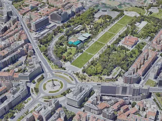 Lisbon City, Portugal (2023) 3D Model