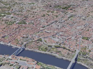 Porto City, Portugal (2022) 3D Model