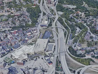 Cincinnati City, USA (2023) 3D Model