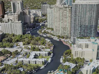 Fort Lauderdale City, USA (2022) 3D Model