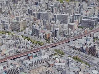 Kobe City, Japan (2022) 3D Model