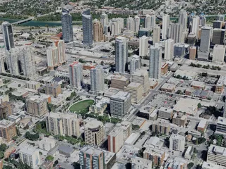 Calgary City, Canada (2022) 3D Model