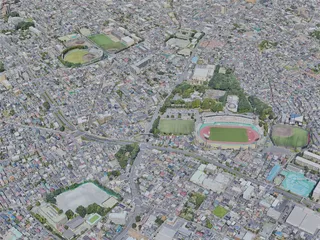 Saitama City, Japan (2022) 3D Model