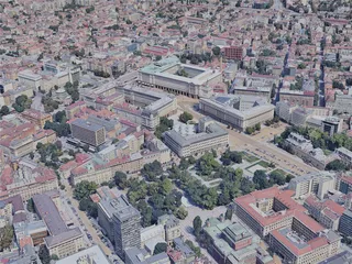 Sofia City, Bulgaria (2022) 3D Model