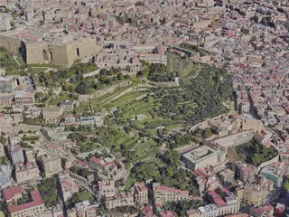 Naples City, Italy (2022) 3D Model