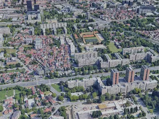 Zagreb City, Croatia (2022) 3D Model