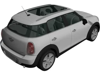 Mini Countryman (2011) 3D Model