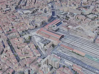 Marseille City, France (2023) 3D Model