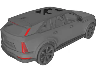 Cadillac Escalade IQ (2024) 3D Model