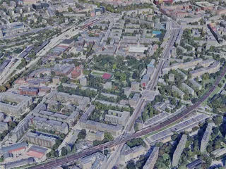 Wroclaw City, Poland (2023) 3D Model