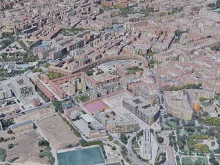 Zaragoza City, Spain (2022) 3D Model