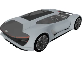 Audi PB 18 e-tron (2018) 3D Model