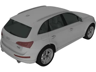Audi Q5 (2009) 3D Model