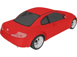 Infiniti G35 Coupe 3D Model