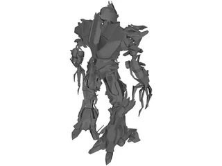 Transformers Movie Megatron 3D Model
