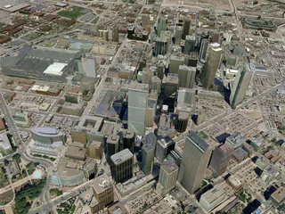 Denver City 3D Model