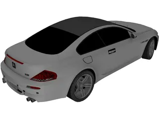 BMW M6 3D Model